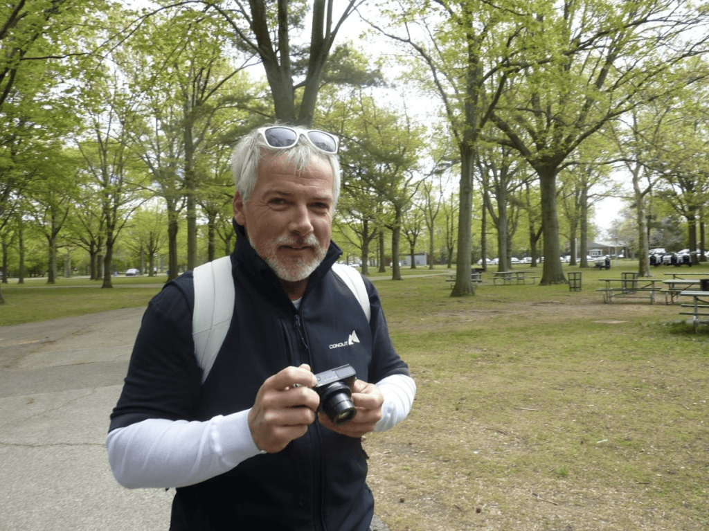 Markus Ried hält die Höhepunkte der TDCP-Aktivitäten im Freien fest.