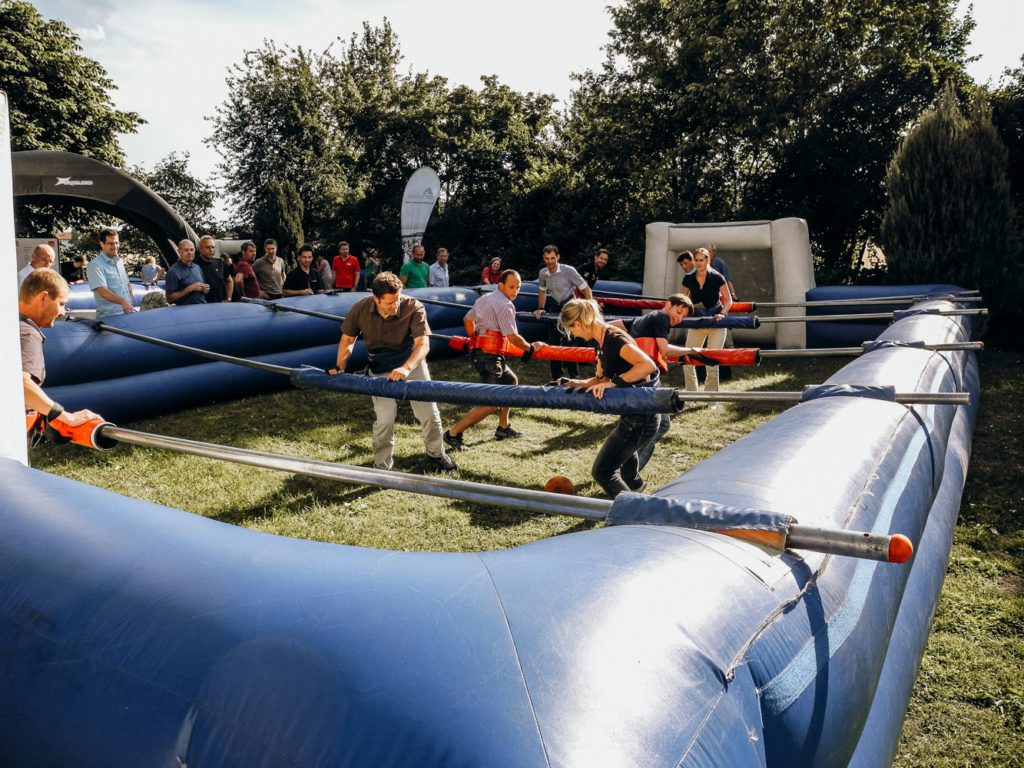 Conout – Human Table Soccer als Team-Event